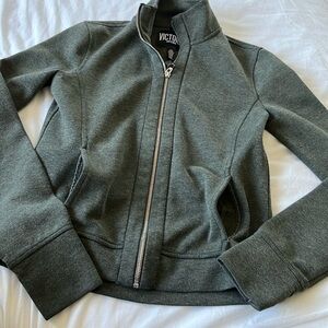 Victorias sport zip up sweater